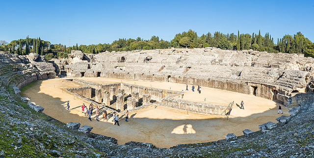 Roman Amphitheater, Itálica, Spain
